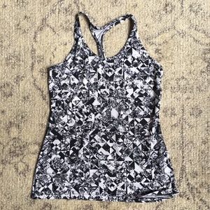 Nike geometric Dri-fit tank